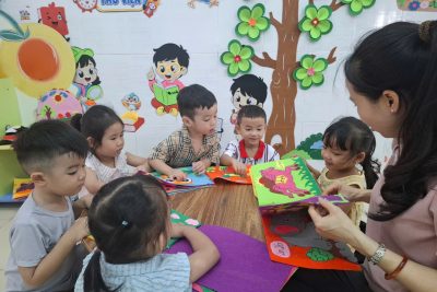 HÀNH TRÌNH TỰ MỞ TRANG SÁCH ĐẦU ĐỜI CỦA CÁC BÉ LỚP MẦM 1 — HƯỞNG ỨNG TUẦN LỄ HỌC TẬP SUỐT ĐỜI —
