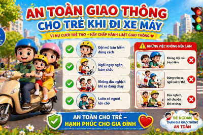 An toàn cho trẻ – Hạnh phúc cho gia đình!