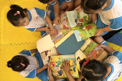 📚🌱 NGÀY HỘI ĐỌC TRUYỆN – SÁCH CỦA CÁC BÉ LỚP LÁ 1 🌱📚 ”