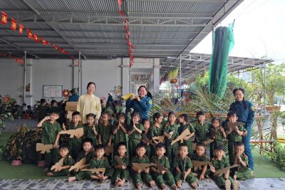 Hoạt động trải nghiệm “Chiến sĩ tí hon” – Tự hào truyền thống, ươm mầm tương lai ⭐