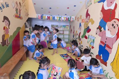 📚 Hoạt động đọc sách – Ươm mầm tri thức cho trẻ mầm non 🌱